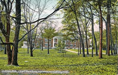 Jackson, Mich., I.O.O.F. State Home, view from recreational grounds