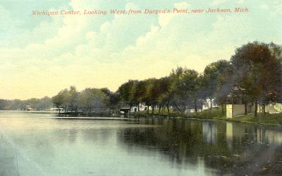 Michigan Center, Looking west. from Duryea's Point, near Jackson, Mich.