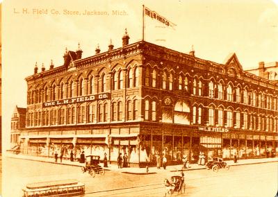 L. H. Field Co. Store. Jackson, Mich.