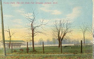 Keeley Park, The Old State Fair Grounds, Jackson, Mich. 
