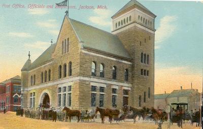 Post Office, Officials and Employees, Jackson, Mich.