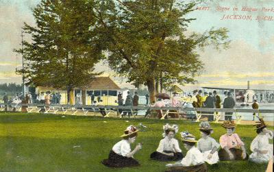 Scene at Hague Park, Jackson, Mich.