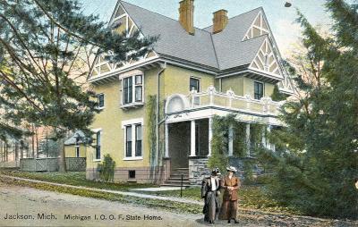 Jackson, Mich, Michigan I. O. O. F. State Home.