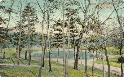 Scene in Loomis Park, Jackson, Mich. 