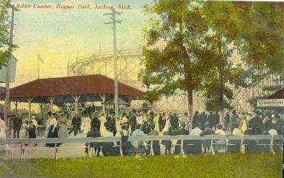 Roller Coaster, Hagues Park, Jackson, Mich. 