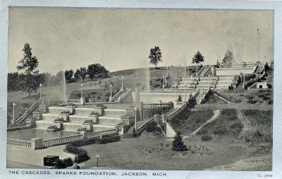 The Cascades, Sparks Fountain, Jackson, Mich.