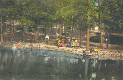 The Lagoon, Loomis Park, Jackson, Mich. 