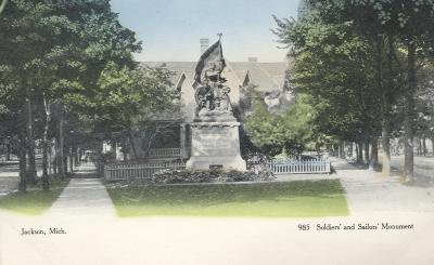 Jackson, Mich. Soldiers' & Sailors' Monument