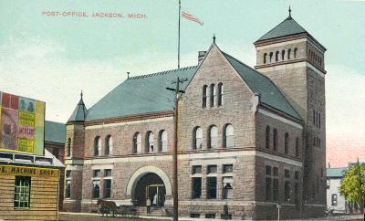 Post-Office, Jackson, Mich.
