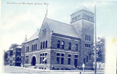 Post Office & Elks Temple, Jackson, Mich.