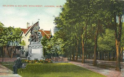 Soldiers' & Sailors' Monument, Jackson, Mich. 