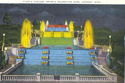 Sparks Cascade, Sparks Foundation Park, Jackson, Mich.