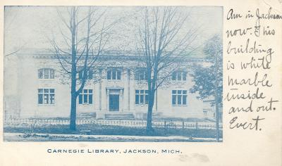 Carnegie Library, Jackson, Mich.