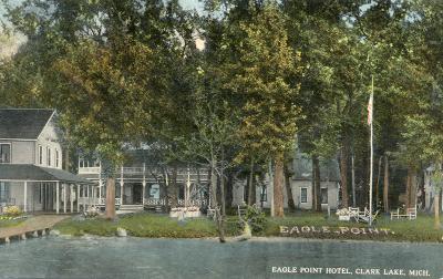 Eagle Point Hotel, Clark Lake, Mich.