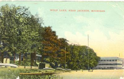 Wolf Lake, near Jackson, Michigan.