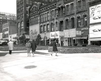 Downtown Michigan Ave Mall circa 1965