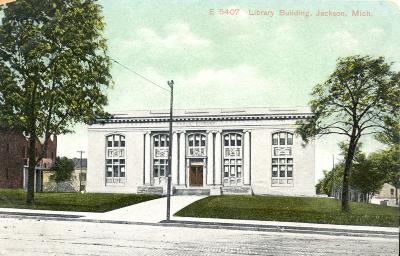 Library Building, Jackson, Mich.