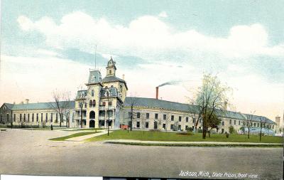 Jackson, Mich., State Prison, front view.