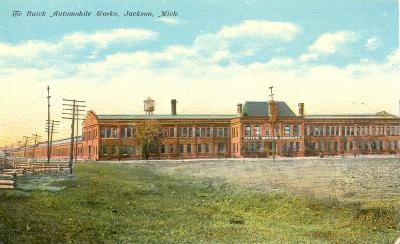 The Buick Automobile Works, Jackson, Mich.