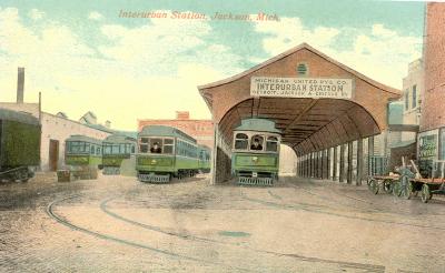 Interurban Station, Jackson, Mich.