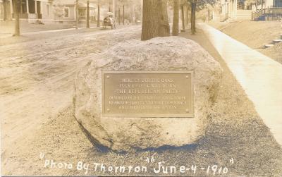 "Under the Oaks " Photo by Thornton, June 4, 1910 