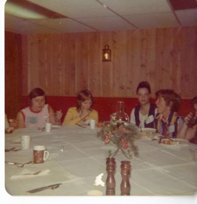 New Member Potluck Dinner - AAUW Jackson Michigan Branch event Oct 11, 1973